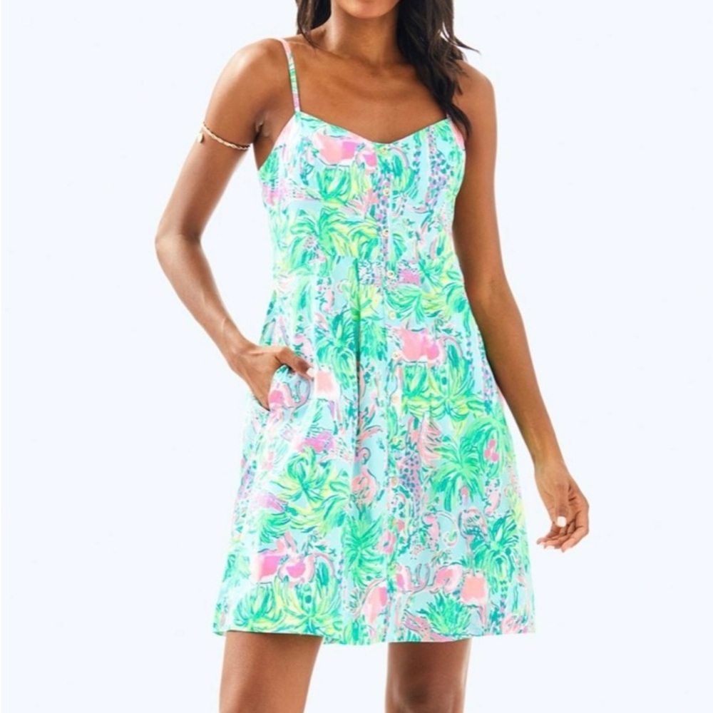 Lilly Pulitzer Easton Dress Sz 14 EEUC